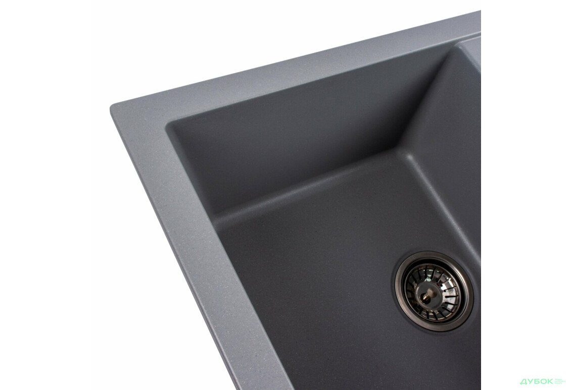 Зображення 5 - Гранітна мийка для кухні Platinum 7850 Troya матова Platinum