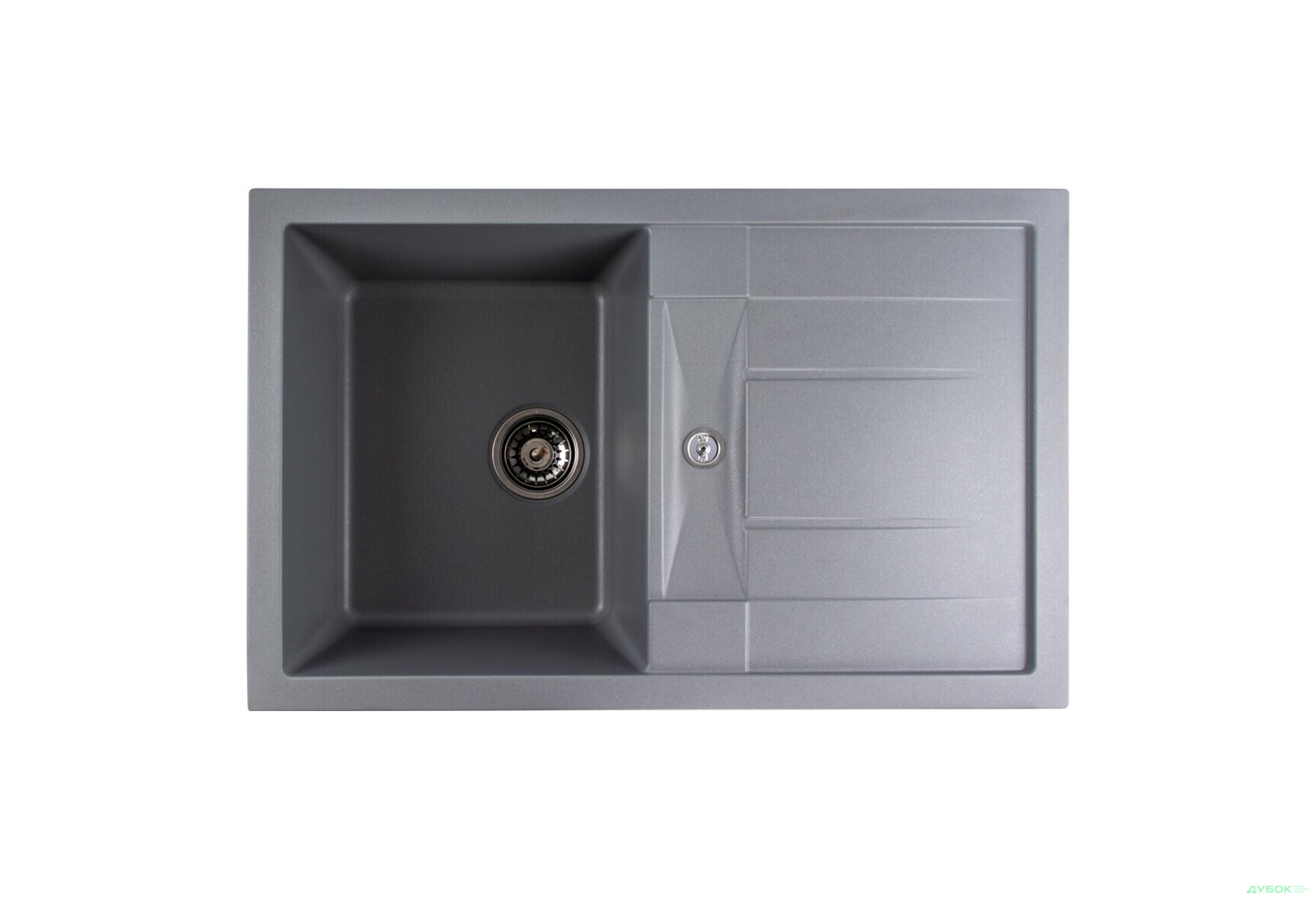 Зображення 1 - Гранітна мийка для кухні Platinum 7850 Troya матова Platinum