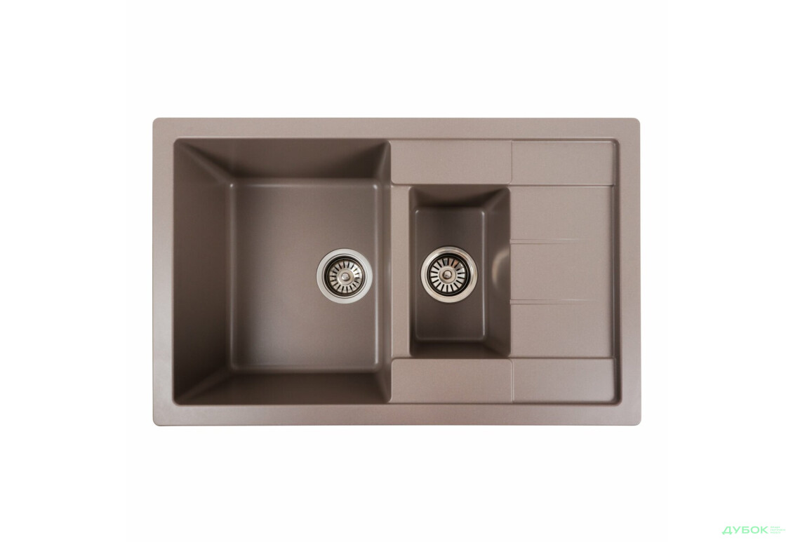 Изображение 6 - Гранитная мойка для кухни Platinum 7850W Toskana матовая Платинум