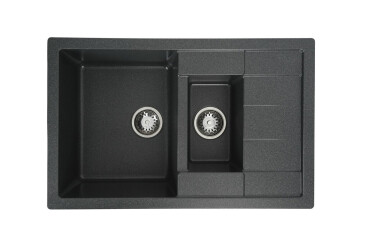 Гранитная мойка для кухни Platinum 7850W Toskana матовая Платинум