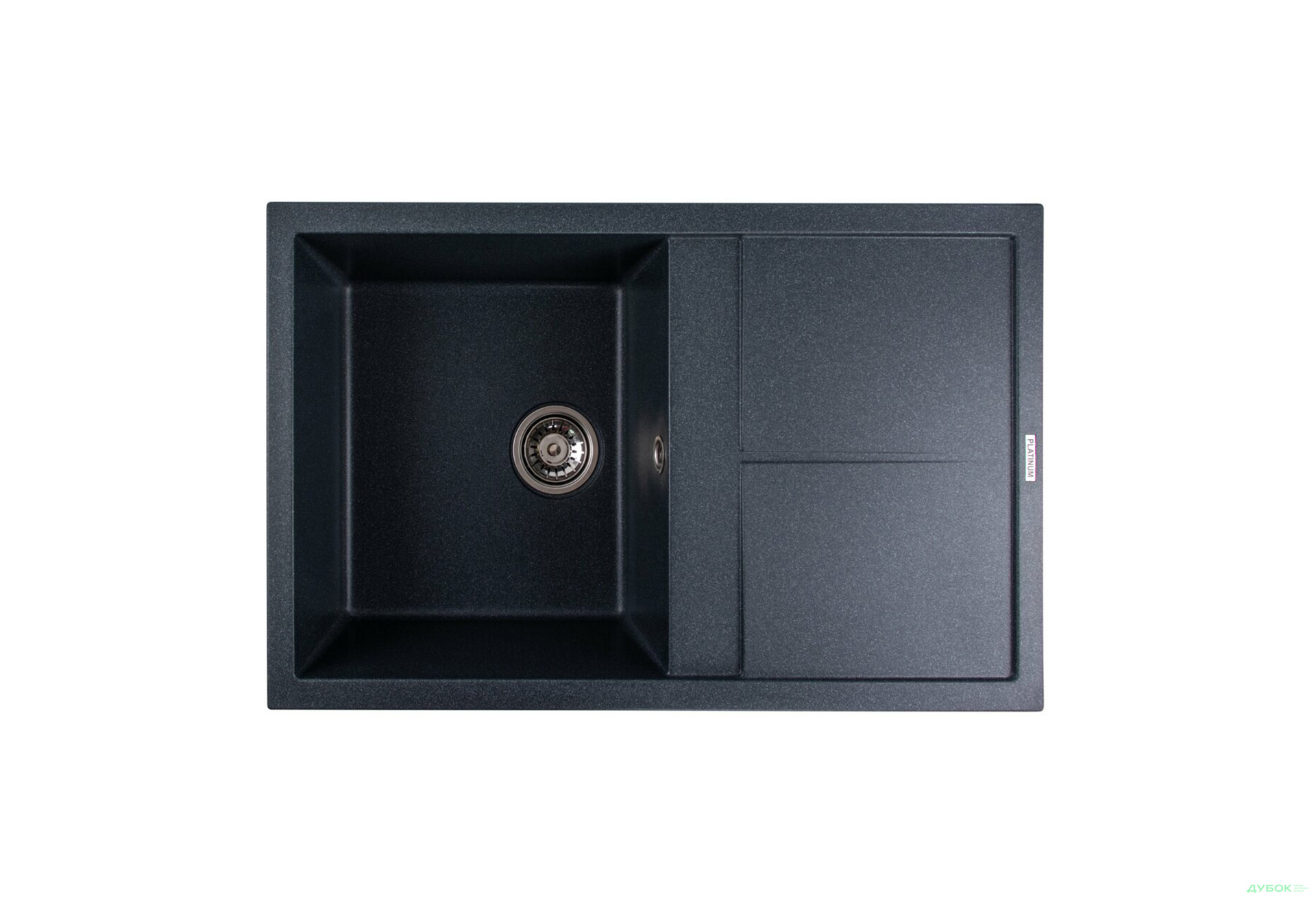 Изображение 1 - Гранітна мийка для кухні Platinum 7950 Selena матова Платинум