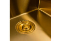 Изображение 3 - Кухонна мийка 50*50 PVD Gold Valeso Handmade (сифон круглий, 3,0/0,8) Платинум