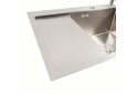 Зображення 3 - Кухонна мийка CM 65*50 R нержавійка VALESO Handmade (круглий сифон 3.0/0.8) Platinum