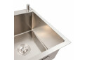 Зображення 2 - Кухонна мийка CM 78*50 R нержавійка VALESO Handmade (круглий сифон 3,0/0,8) Platinum