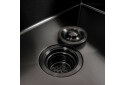 Зображення 2 - Кухонна мийка PVD чорна 65*45 Valeso Handmade (сифон круглий, 3,0/0,8) Platinum