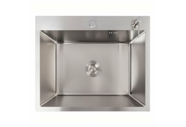 Кухонна мийка нержавійка 60*50 VALESO Handmade (3.0/0.8) Platinum