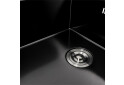 Зображення 2 - Кухонна мийка скляна CM 78*50 PVD VALESO Handmade чорна Platinum