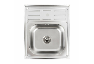 Кухонна мийка з нержавіючої сталі Valeso САТИН 5060 (0,7/160 мм) Платинум