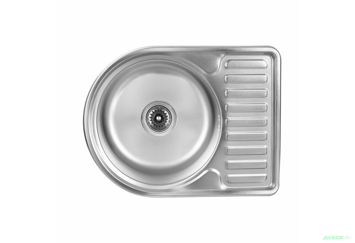 Кухонна мийка з нержавіючої сталі Valeso САТИН 5844 0,8/180 мм) Platinum