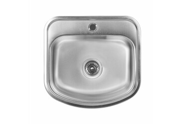 Кухонна мийка з нержавіючої сталі VALESO САТИН 4947 (0,8/180 мм) Platinum