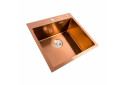 Изображение 3 - Кухонна мийка Platinum Handmade PVD мідь 500x500x220 (3,0/1,5 мм + дозатор в комплекті) Платинум