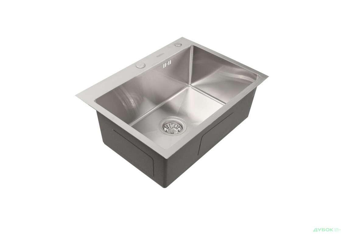Изображение 4 - Кухонна мийка Platinum Handmade 600х450х220 (товщина 3,0/1,5 мм + дозатор в комплекті) Платинум