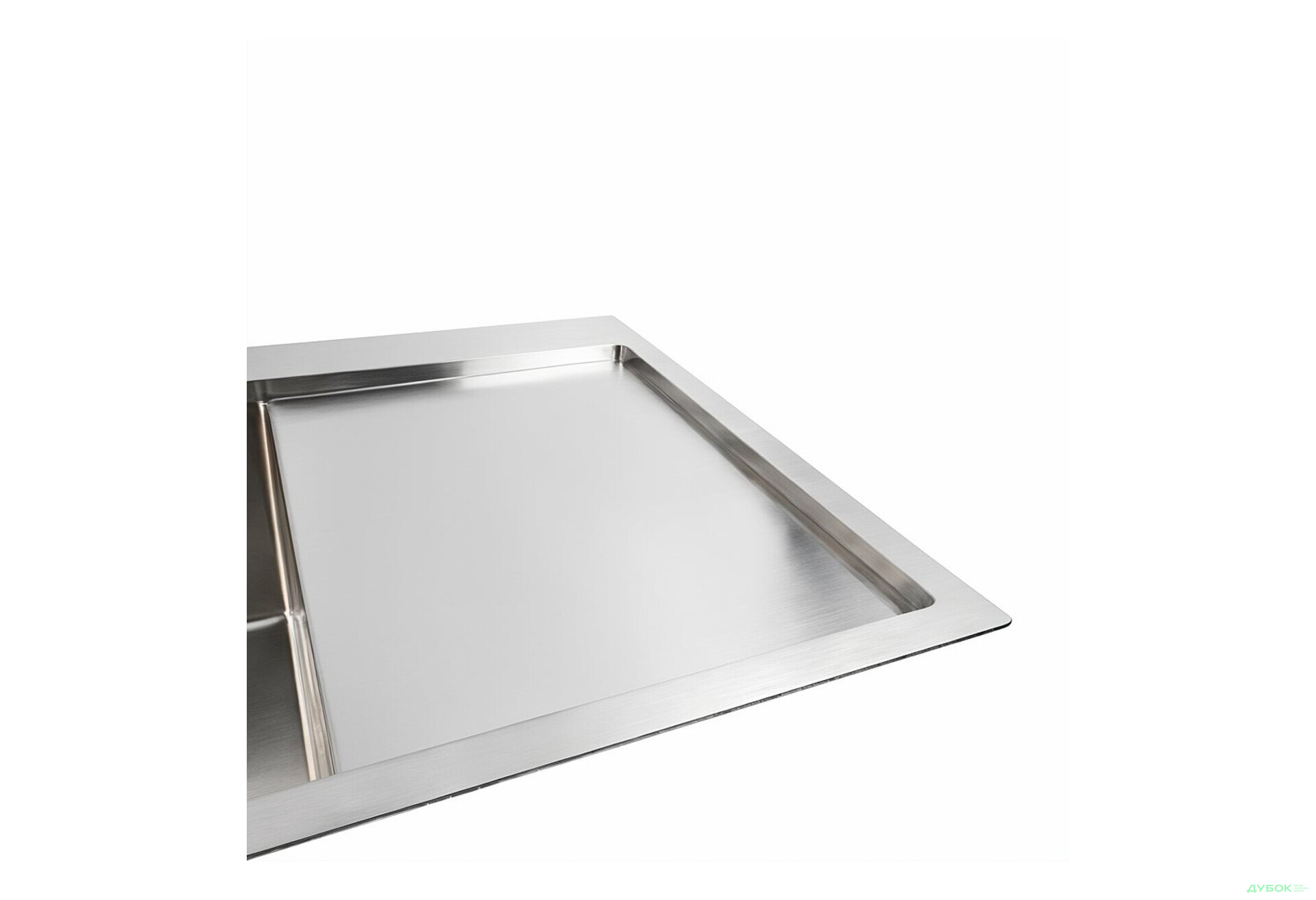 Изображение 6 - Мийка нержавійка Platinum Handmade 78*50B L (два отвори ,квадратний сифон 3.0/1.0) Платинум