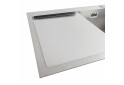 Изображение 2 - Мийка нержавійка Platinum Handmade 78*50B R (два отвори ,квадратний сифон 3.0/1.0) Платинум