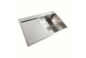 Изображение 5 - Мийка нержавійка Platinum Handmade 78*50B R (два отвори ,квадратний сифон 3.0/1.0) Платинум
