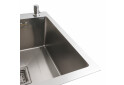 Изображение 4 - Кухонна мийка 78*50С R нержавійка Platinum Handmade (поглиблена полиця, 3.0/1.0 мм) Платинум
