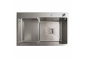 Изображение 1 - Кухонна мийка 78*50С R нержавійка Platinum Handmade (поглиблена полиця, 3.0/1.0 мм) Платинум