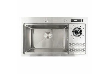 Кухонна мийка нержавійка 78*46 Platinum Handmade Platinum