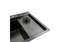Изображение 4 - Кухонна мийка чорна PVD 78*46 Platinum Handmade Платинум