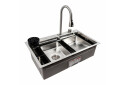 Изображение 7 - Кухонна мийка нержавійка CM 75*46A Platinum Handmade "Водоспад" Платинум