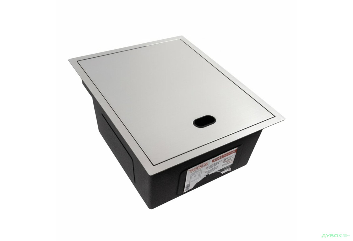 Изображение 6 - Кухонна мийка CM 40*50 прихована нержавійка Platinum Handmade Платинум