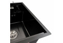 Изображение 4 - Кухонна мийка CM 40*50 прихована PVD чорна Platinum Handmade Платинум
