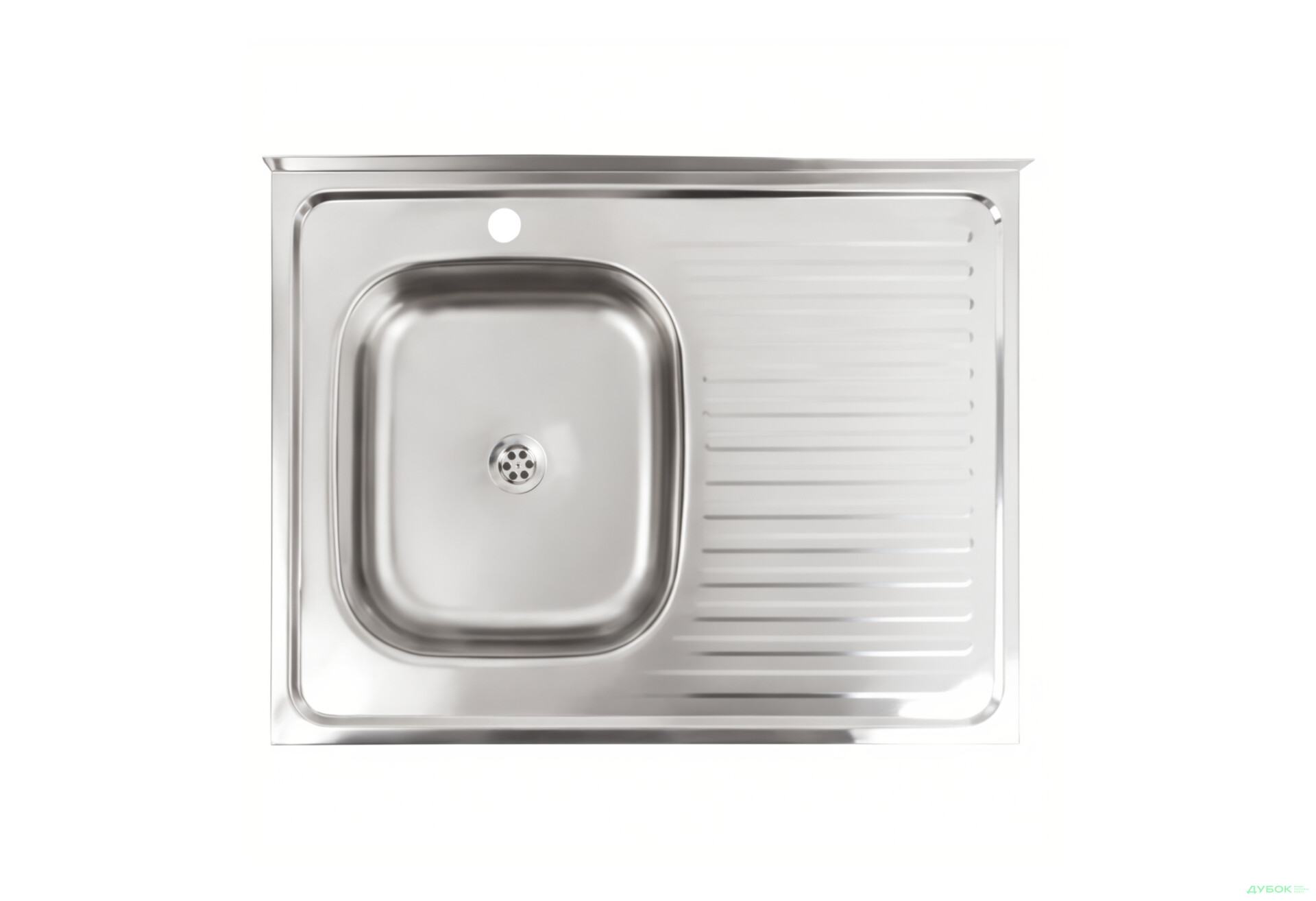 Зображення 3 - Мийка кухонна з нержавіючої сталі Platinum 8060 L (0,4/120 мм) Platinum