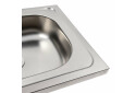 Зображення 2 - Мийка кухонна з нержавіючої сталі Platinum 4050 (0,4/120 мм) Platinum