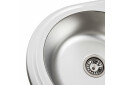 Зображення 5 - Кухонна мийка з нержавіючої сталі Platinum ДЕКОР 6745 (0,8/180 мм) Platinum