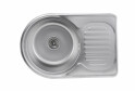 Зображення 3 - Кухонна мийка з нержавіючої сталі Platinum САТИН 6745 (0,8/180 мм) Platinum