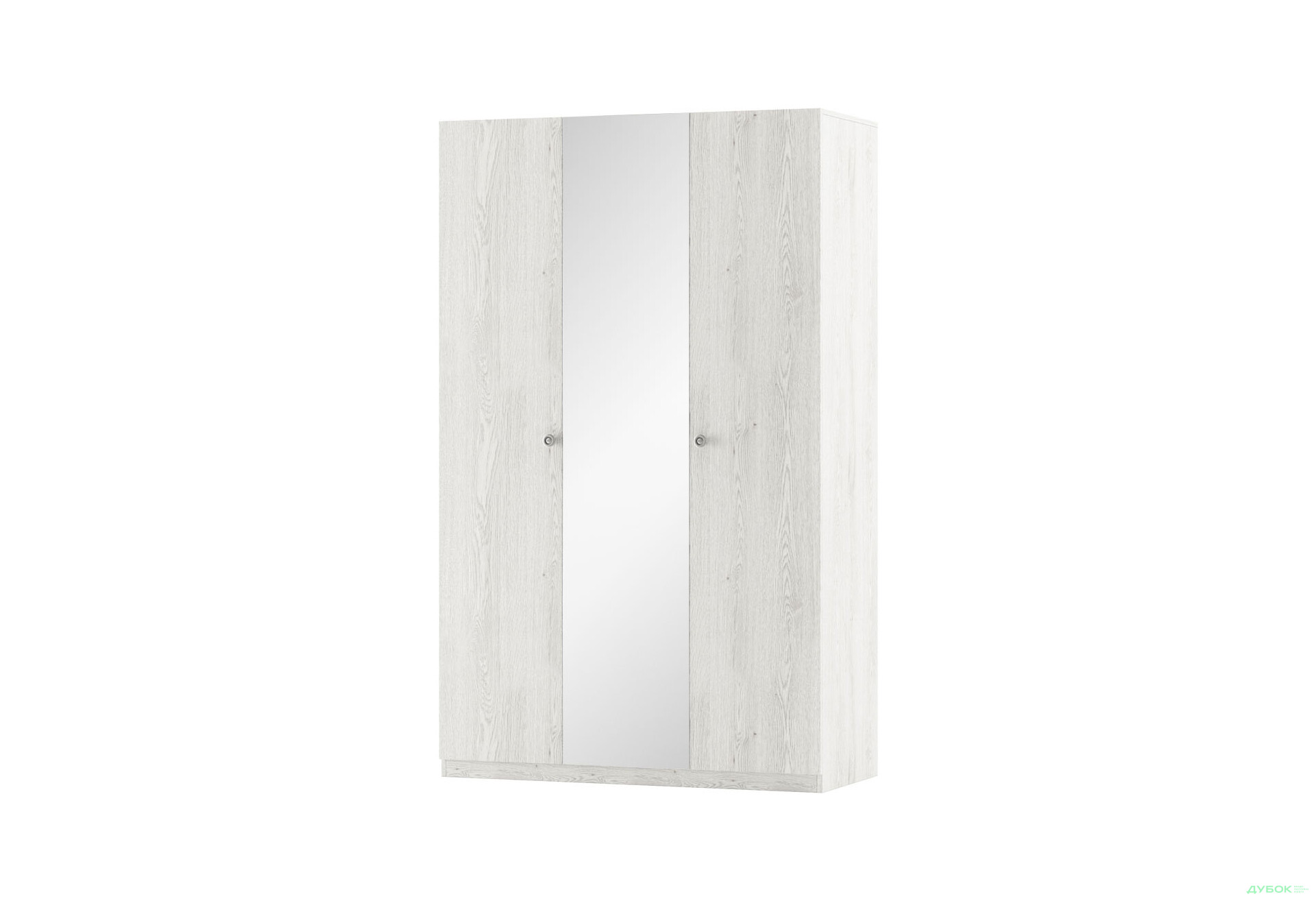 Шафа Світ Меблів Вівіан 3-дверна із дзеркалом 120 см - Зображення 1 Зображення 1 - Шафа Світ Меблів Вівіан 3-дверна із дзеркалом 120 см