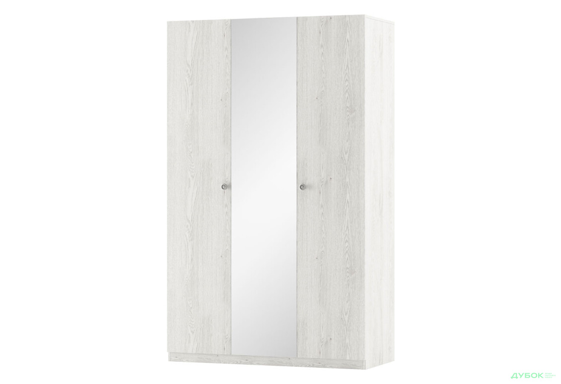 Шафа Світ Меблів Вівіан 3-дверна із дзеркалом 120 см - Зображення 1 Зображення 1 - Шафа Світ Меблів Вівіан 3-дверна із дзеркалом 120 см