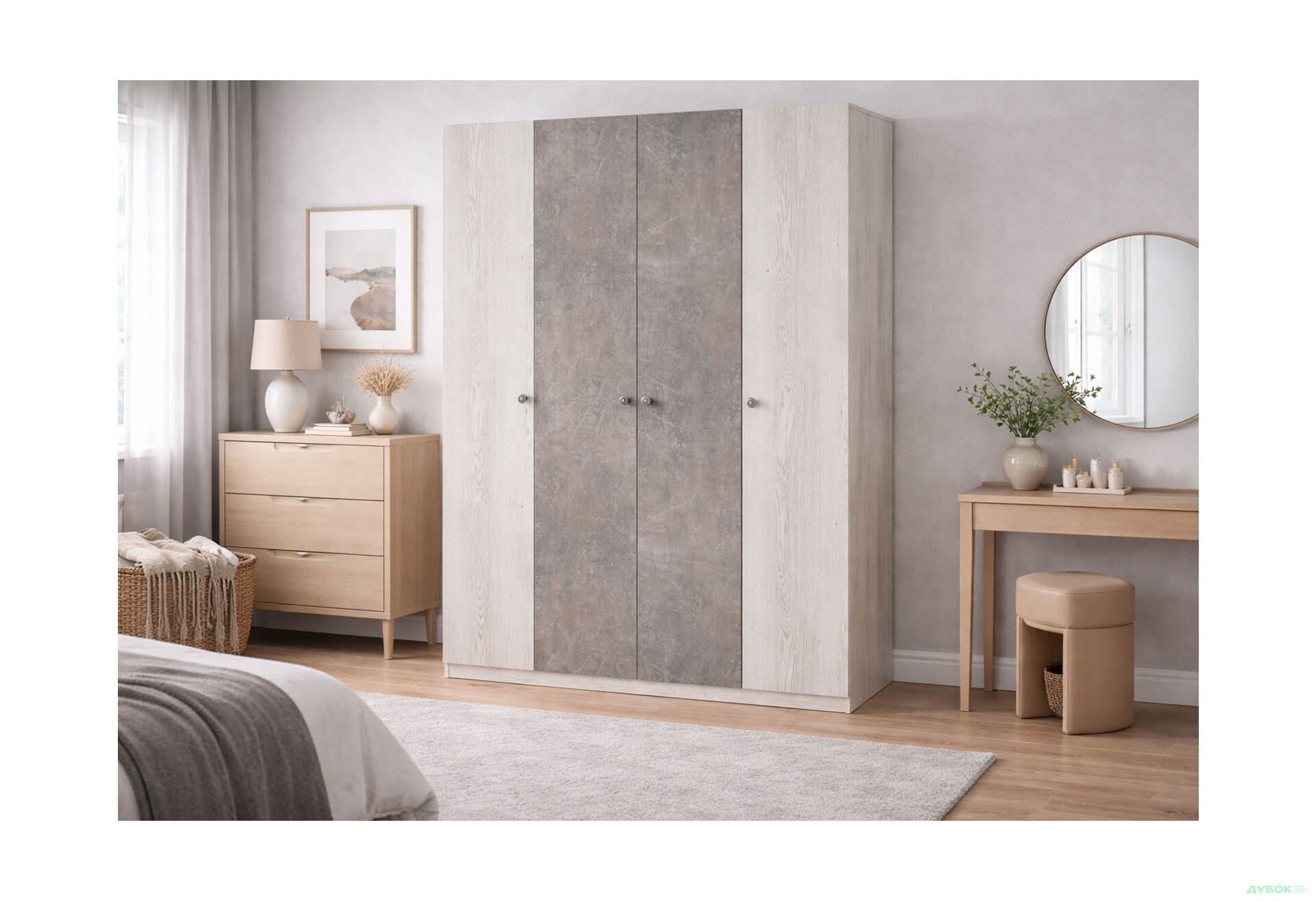 Зображення 2 - Шафа Світ Меблів Вівіан 4-дверна 180 см