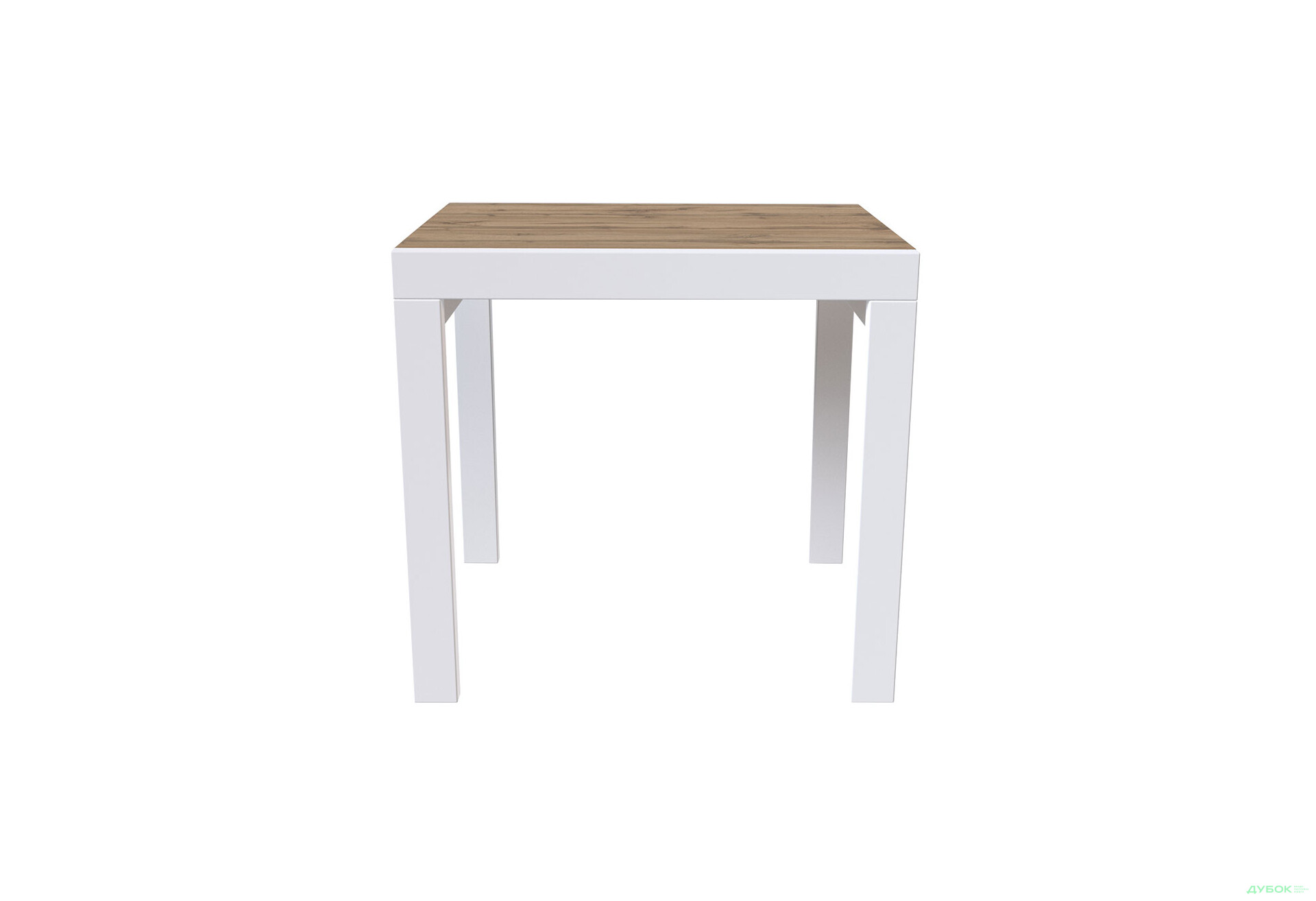 Стіл обідній Крос білий / дуб тахо Kredens furniture - Зображення 5 Зображення 5 - Стіл обідній Крос білий / дуб тахо Kredens furniture