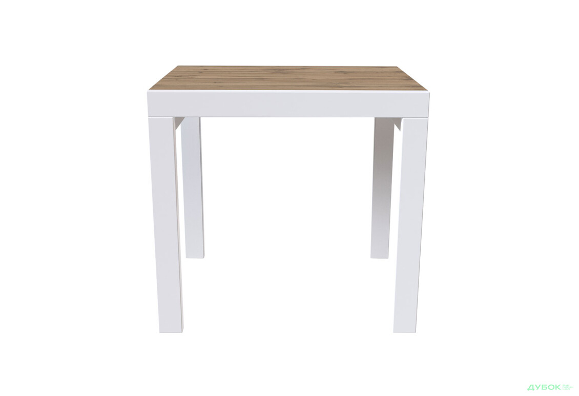 Зображення 5 - Стіл обідній Крос білий / дуб тахо Kredens furniture
