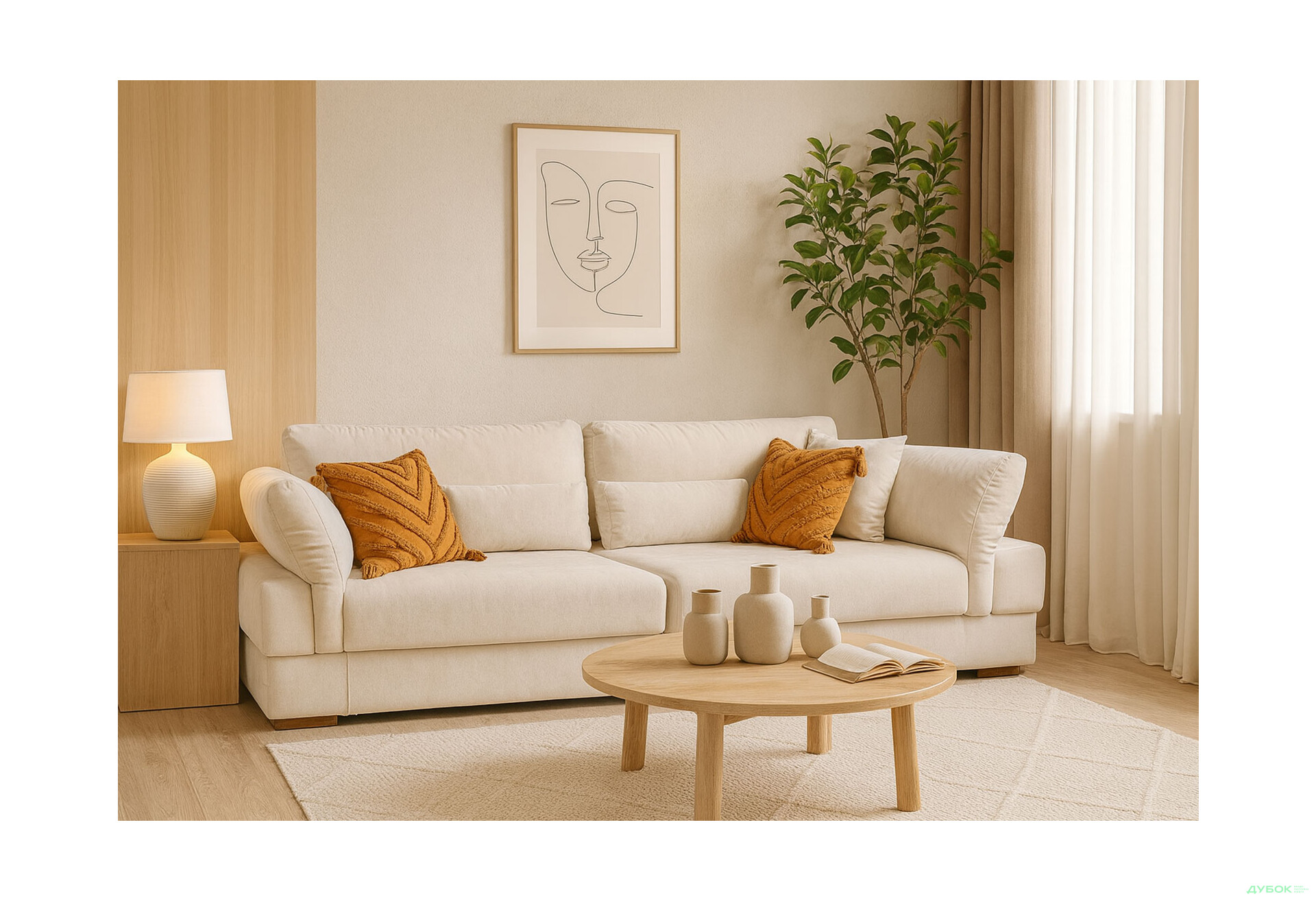 Изображение 2 - Диван Eurosof Каліфорния / Kaliforniya 157х202 см