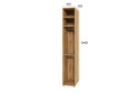 Изображение 2 - Корпус модуль 2 (h-2400*400) Спейс Svit Mebliv