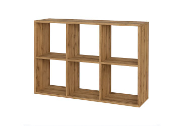 Стелаж Світ Меблів Кубіка 1 107 см, Дуб Аппалачі