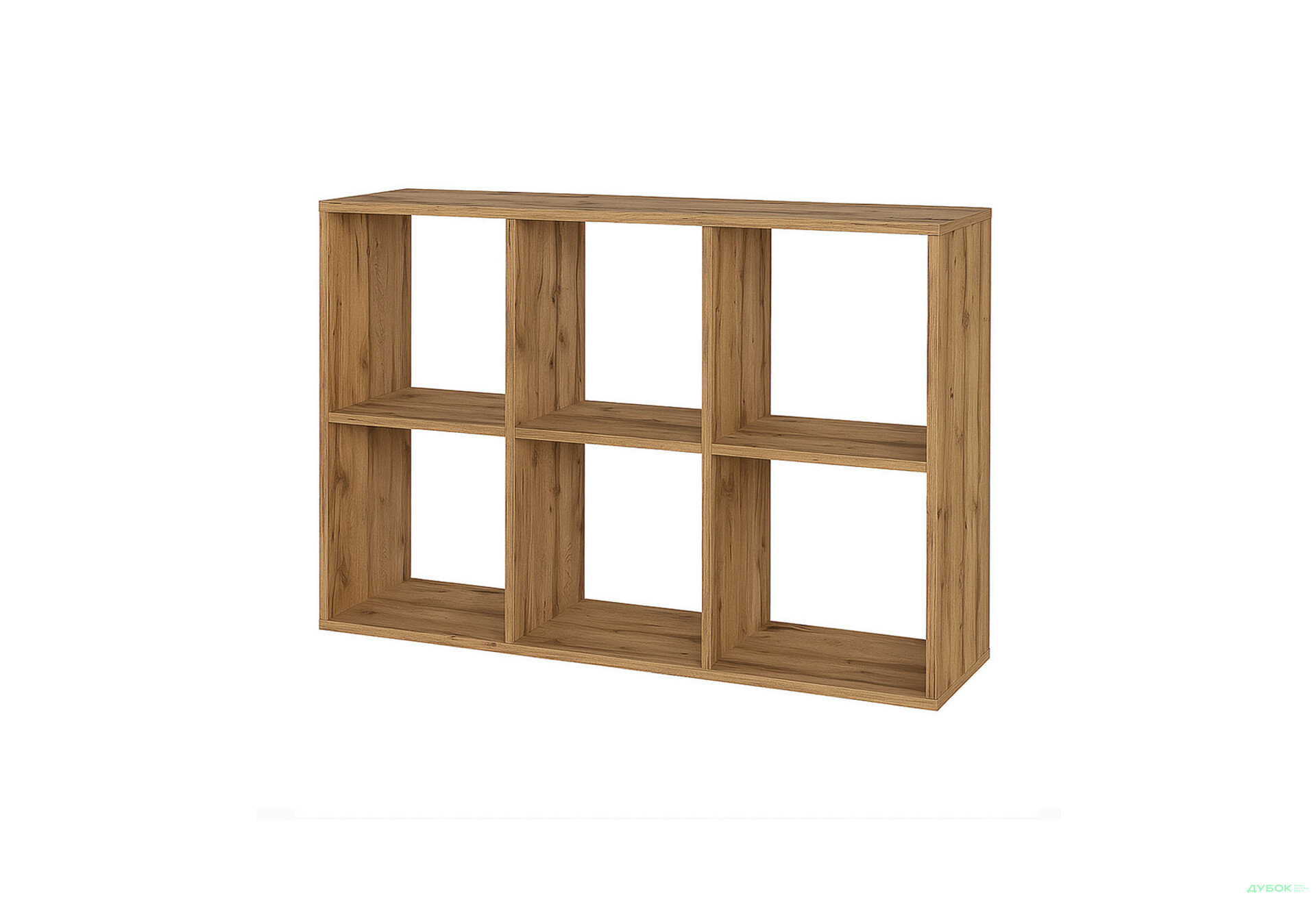Стелаж Світ Меблів Кубіка 1 107 см, Дуб Аппалачі - Зображення 1 Зображення 1 - Стелаж Світ Меблів Кубіка 1 107 см, Дуб Аппалачі