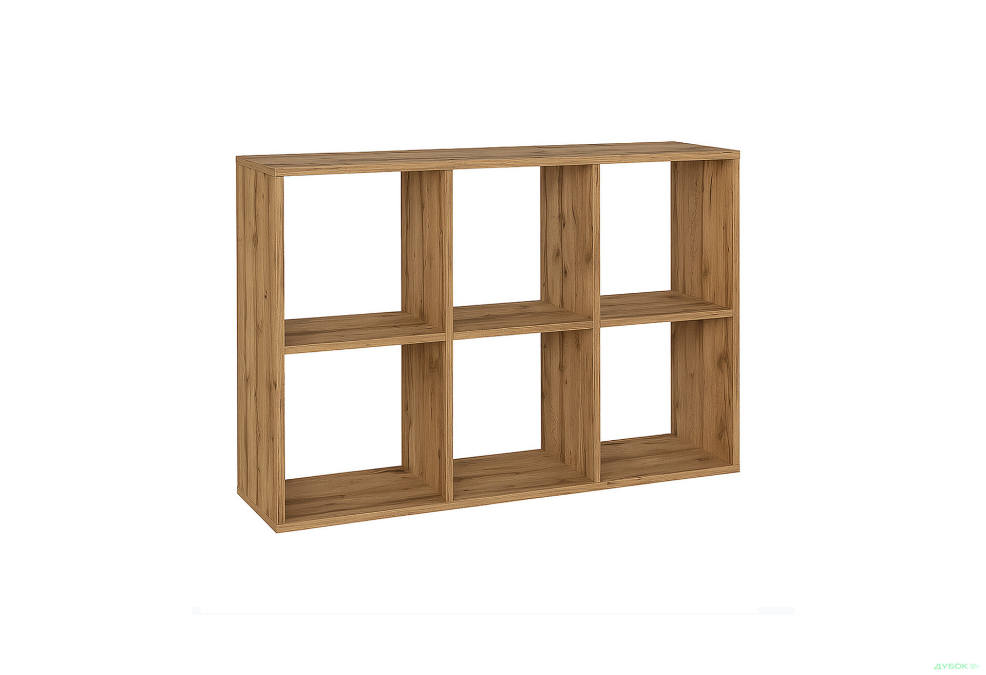 Стелаж Світ Меблів Кубіка 1 107 см, Дуб Аппалачі - Зображення 2 Зображення 2 - Стелаж Світ Меблів Кубіка 1 107 см, Дуб Аппалачі