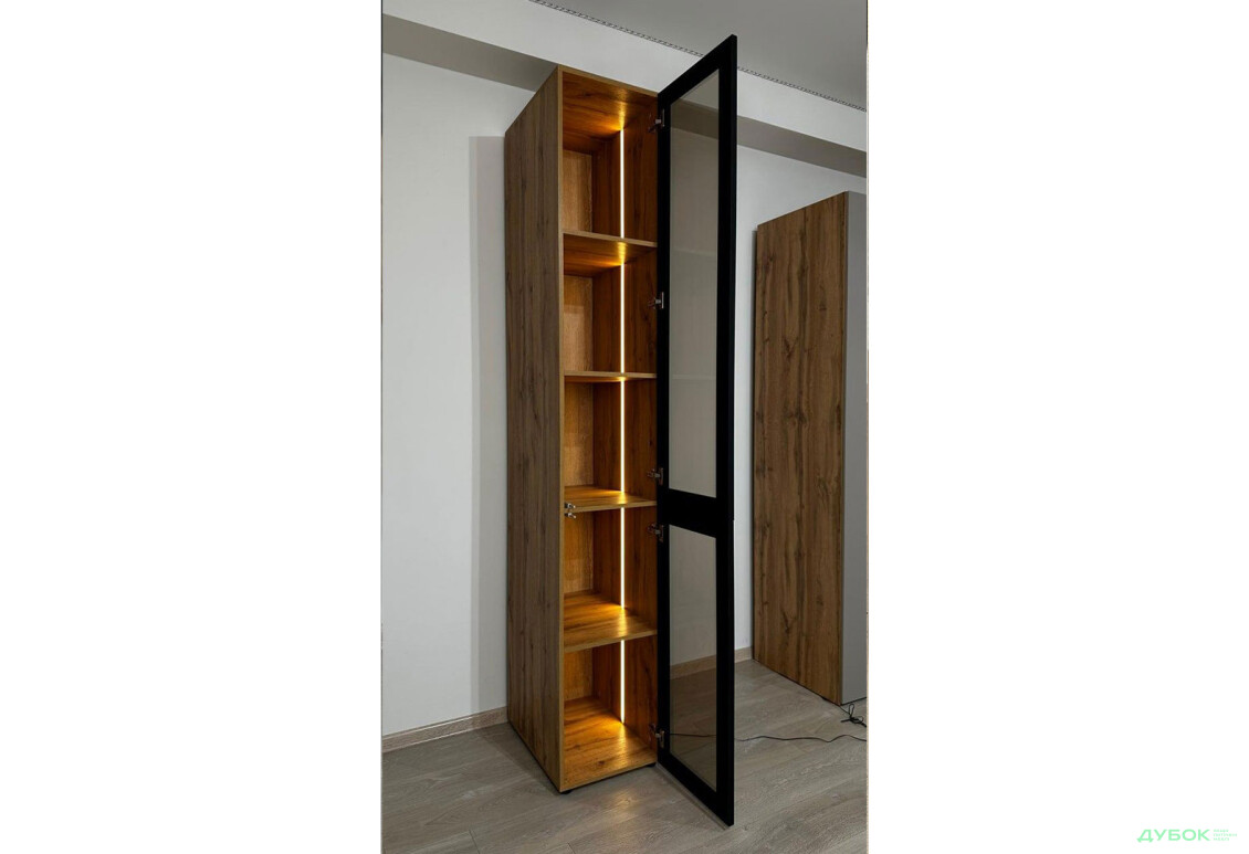 Вітрина Світ Меблів Спейс з підсвіткою 40 см, висота 240 см - Зображення 6 Зображення 6 - Вітрина Світ Меблів Спейс з підсвіткою 40 см, висота 240 см