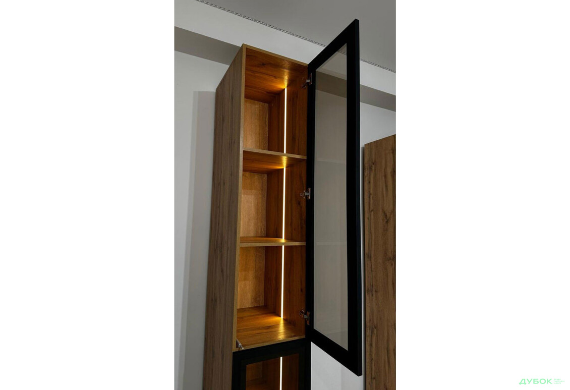 Вітрина Світ Меблів Спейс з підсвіткою 40 см, висота 240 см - Зображення 7 Зображення 7 - Вітрина Світ Меблів Спейс з підсвіткою 40 см, висота 240 см