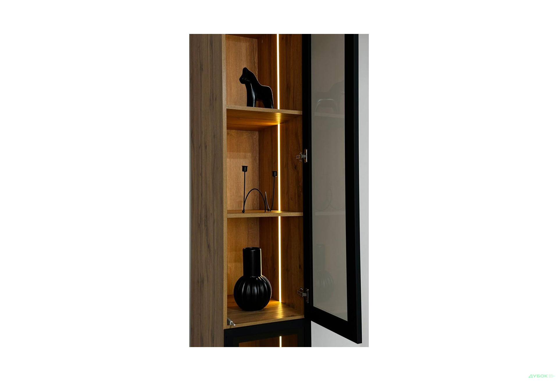 Вітрина Світ Меблів Спейс з підсвіткою 40 см, висота 240 см - Зображення 8 Зображення 8 - Вітрина Світ Меблів Спейс з підсвіткою 40 см, висота 240 см