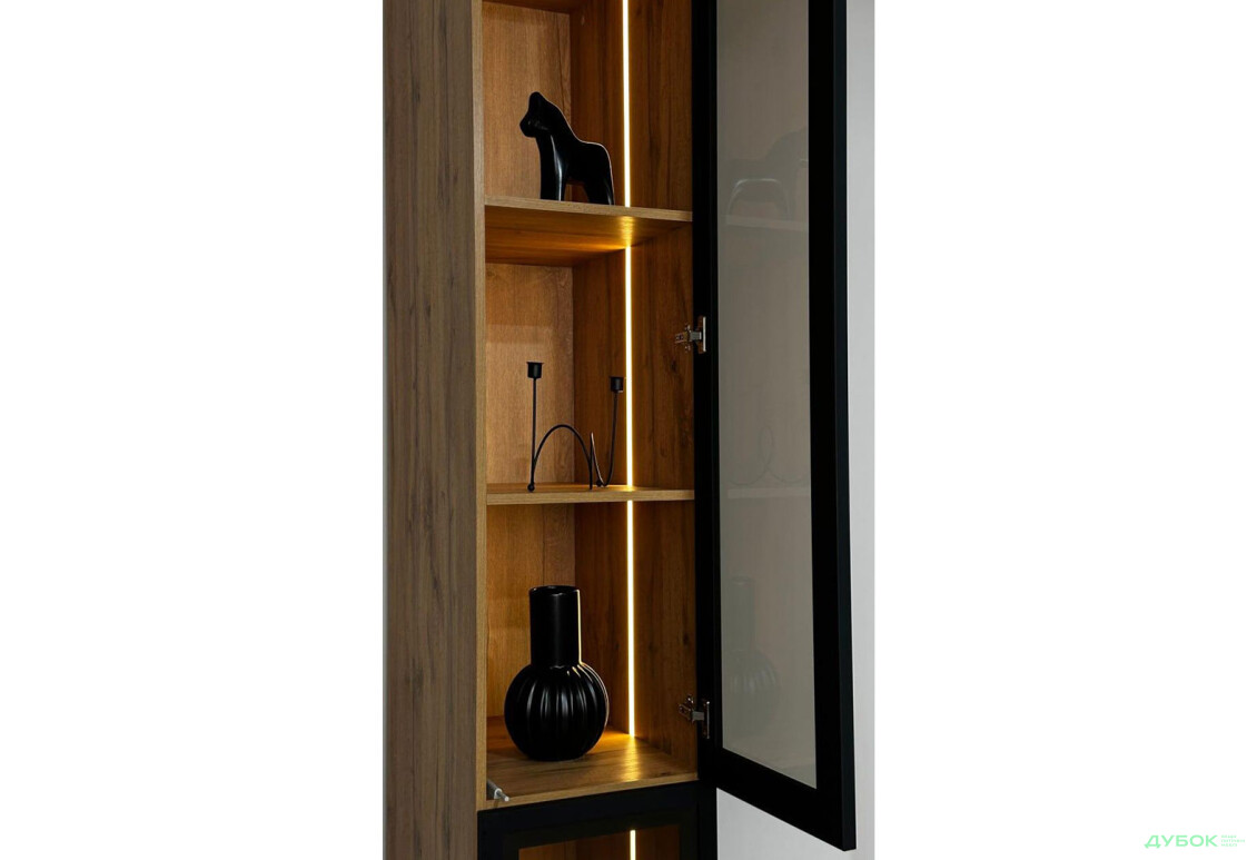 Вітрина Світ Меблів Спейс з підсвіткою 40 см, висота 240 см - Зображення 8 Зображення 8 - Вітрина Світ Меблів Спейс з підсвіткою 40 см, висота 240 см