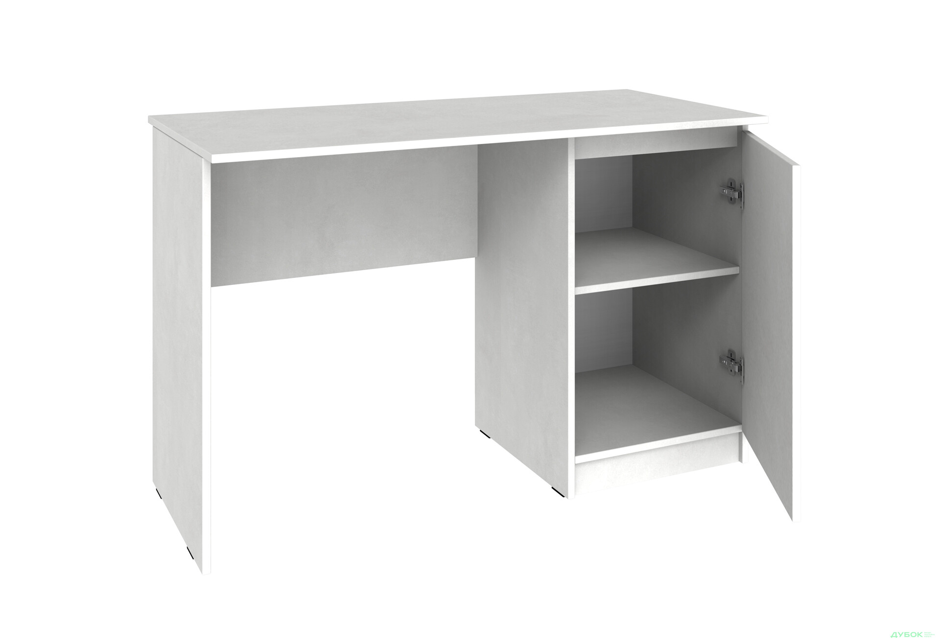 Стол письменный Киевский стандарт КС 11 с тумбой правый 120x58 см бетон стайл - Изображение 3 Изображение 3 - Стол письменный Киевский стандарт КС 11 с тумбой правый 120x58 см бетон стайл