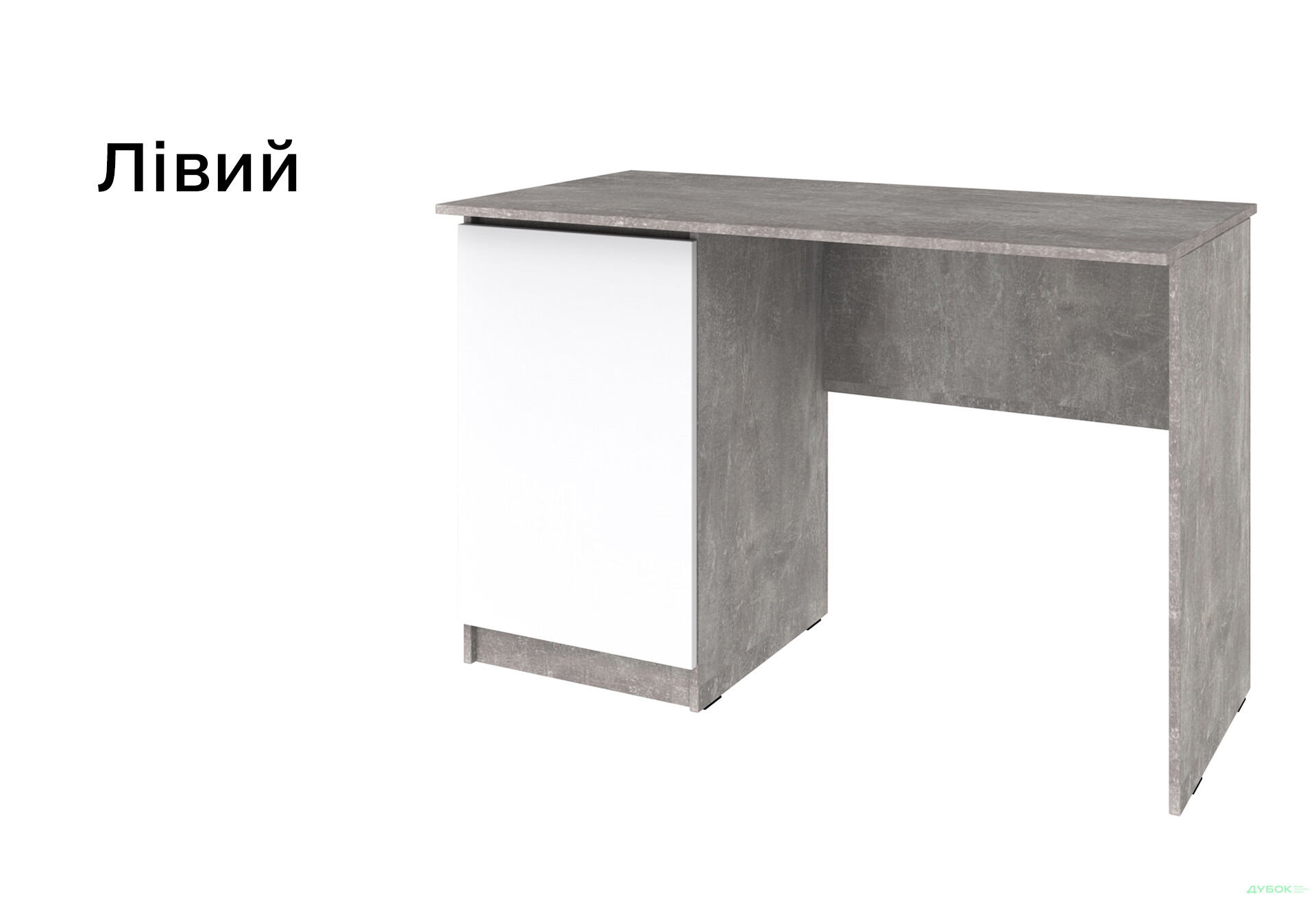 Изображение 11 - Стол письменный Киевский стандарт КС 11 с тумбой 120x58 см