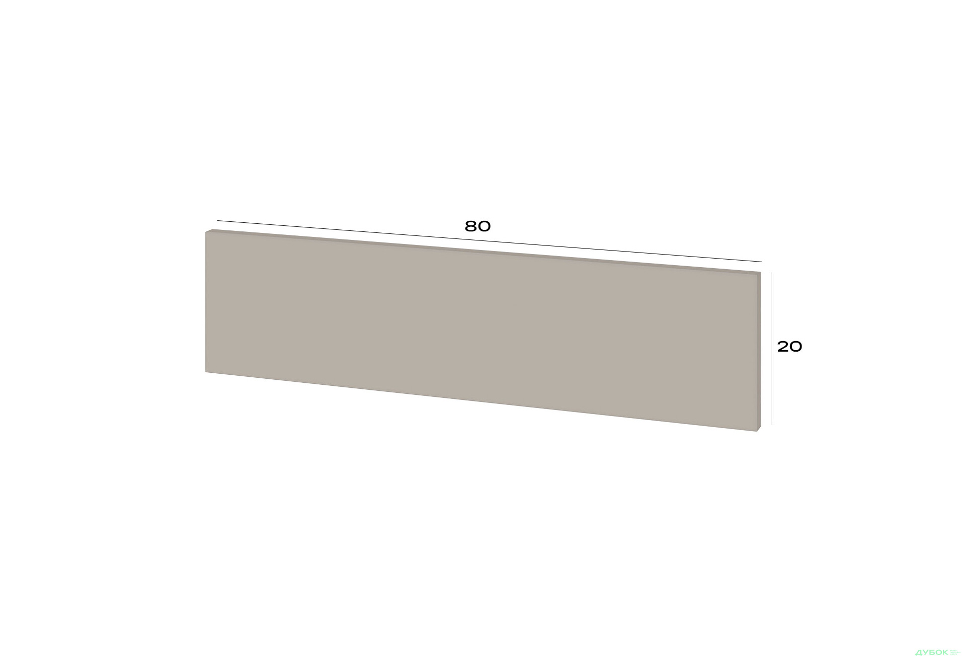 Фасад для туалетного столика 80 см Спейс Svit Mebliv - Изображение 2 Изображение 2 - Фасад для туалетного столика 80 см Спейс Svit Mebliv