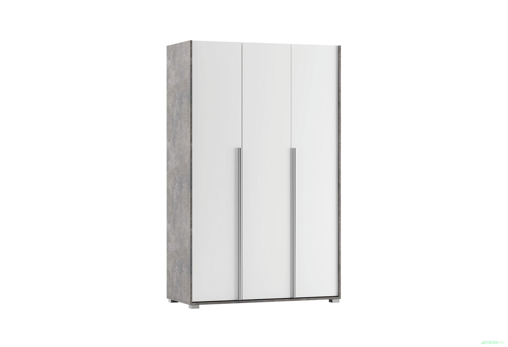 Шафа Світ Меблів Алекса 3-дверна 120 см Ательє світлий / Німфеа альба - Зображення 2 Зображення 2 - Шафа Світ Меблів Алекса 3-дверна 120 см Ательє світлий / Німфеа альба