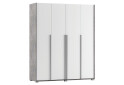 Шафа Світ Меблів Алекса 4-дверна 180 см Ательє світлий / Німфеа альба - Зображення 3 Зображення 3 - Шафа Світ Меблів Алекса 4-дверна 180 см Ательє світлий / Німфеа альба