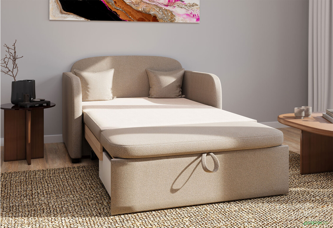 Диван UMa Бамбини 127x83 см, Letto 11 (бежевый) - Изображение 3 Изображение 3 - Диван UMa Бамбини 127x83 см, Letto 11 (бежевый)